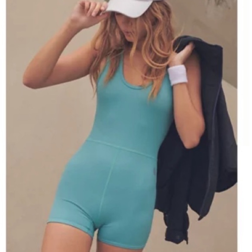 Free People Movement Shortsie Onesie